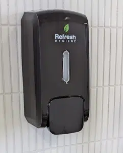 black soap dispenser in kitchen black soap dispenser in kitchen
