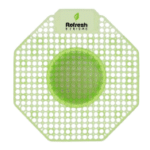green urinal mat eco 2.0 w Refresh logo green urinal mat eco 2.0 w Refresh logo