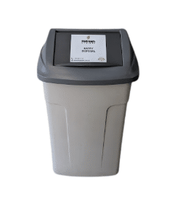 grey nappy bin 50 LT